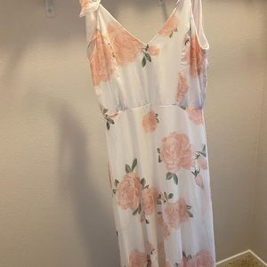 Floral Print Maxi Dress